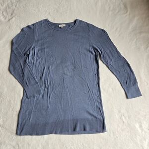 LOFT Crewneck Sweater in Soft Blue